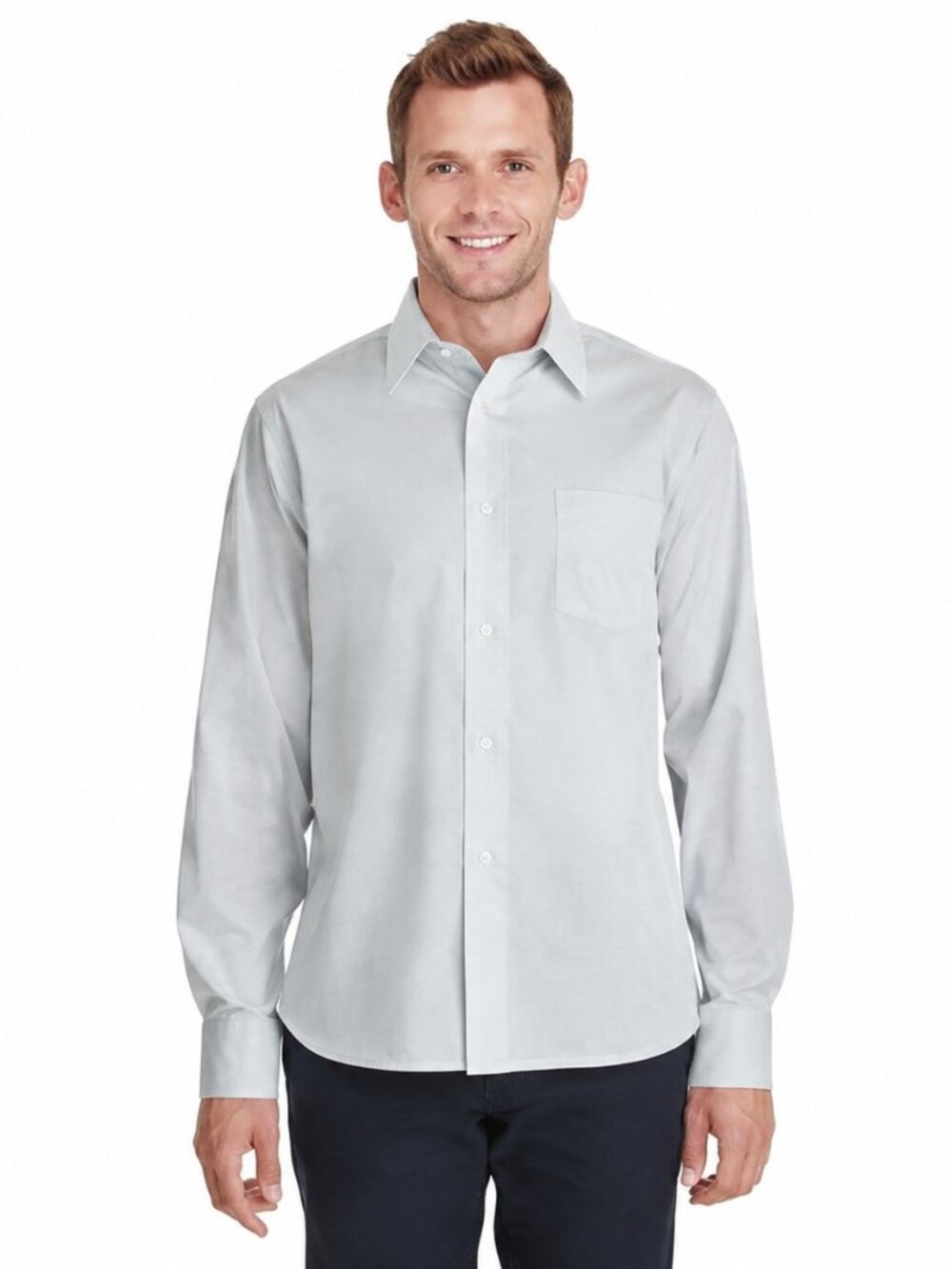 Slim Fit Men’s White Dress Shirt
